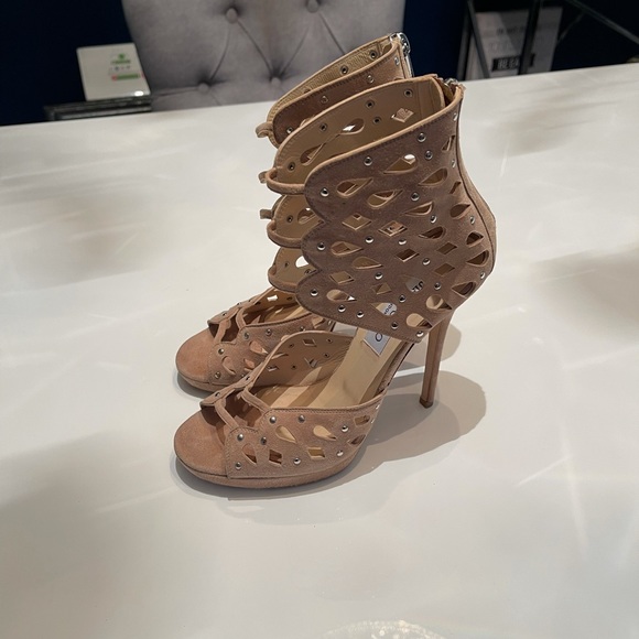 💎💎Authentic Rare Jimmy Choo Studded Heel💎💎 - Picture 1 of 4